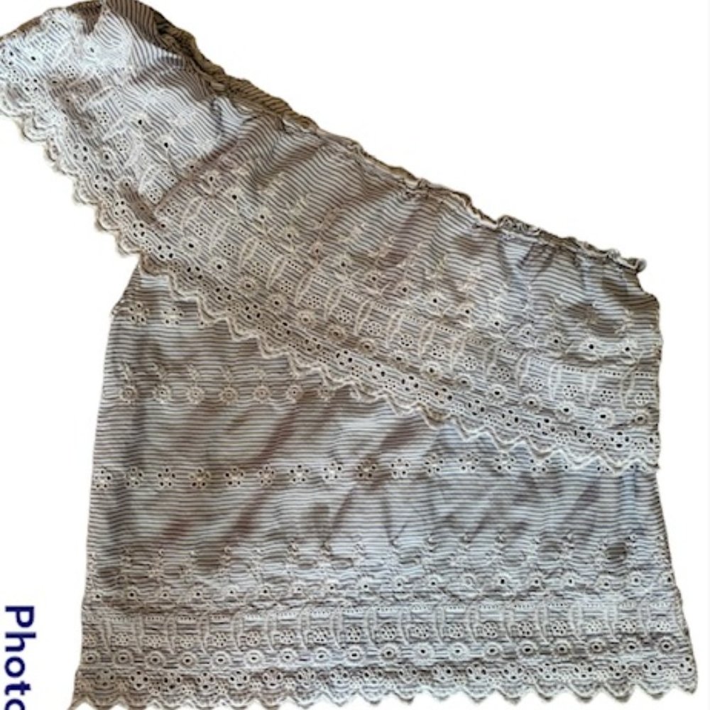 Ladies One Shoulder Blouse Size XS